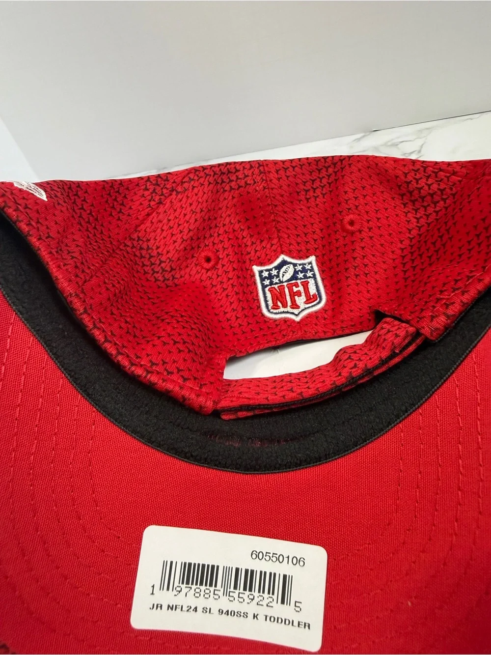 NFL toddler stretch